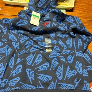 Boys blue Nike extra large 14/16 hoodie
